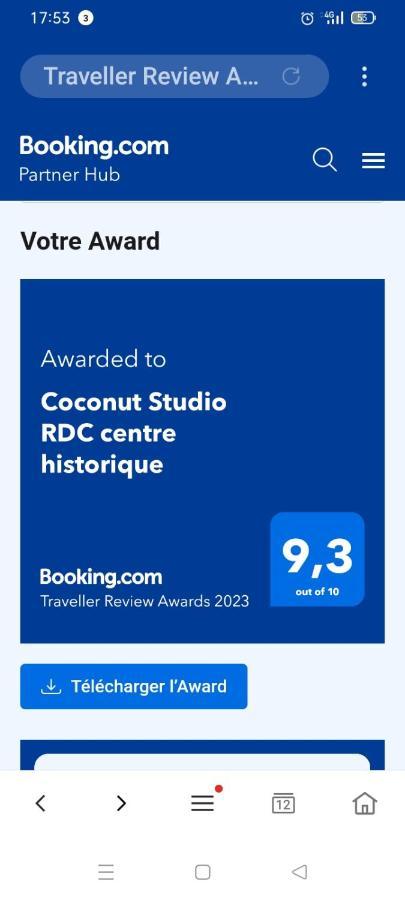Coconut Studio Rdc Centre Historique Rochefort  Dış mekan fotoğraf